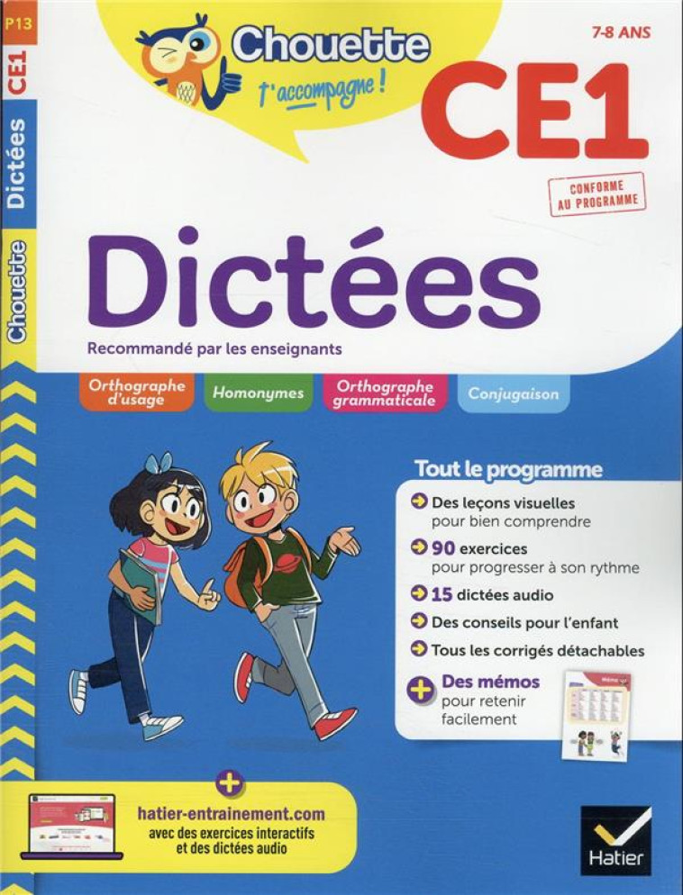 DICTEES CE1 ED 2022 - MARIENVAL/RODES - HATIER SCOLAIRE