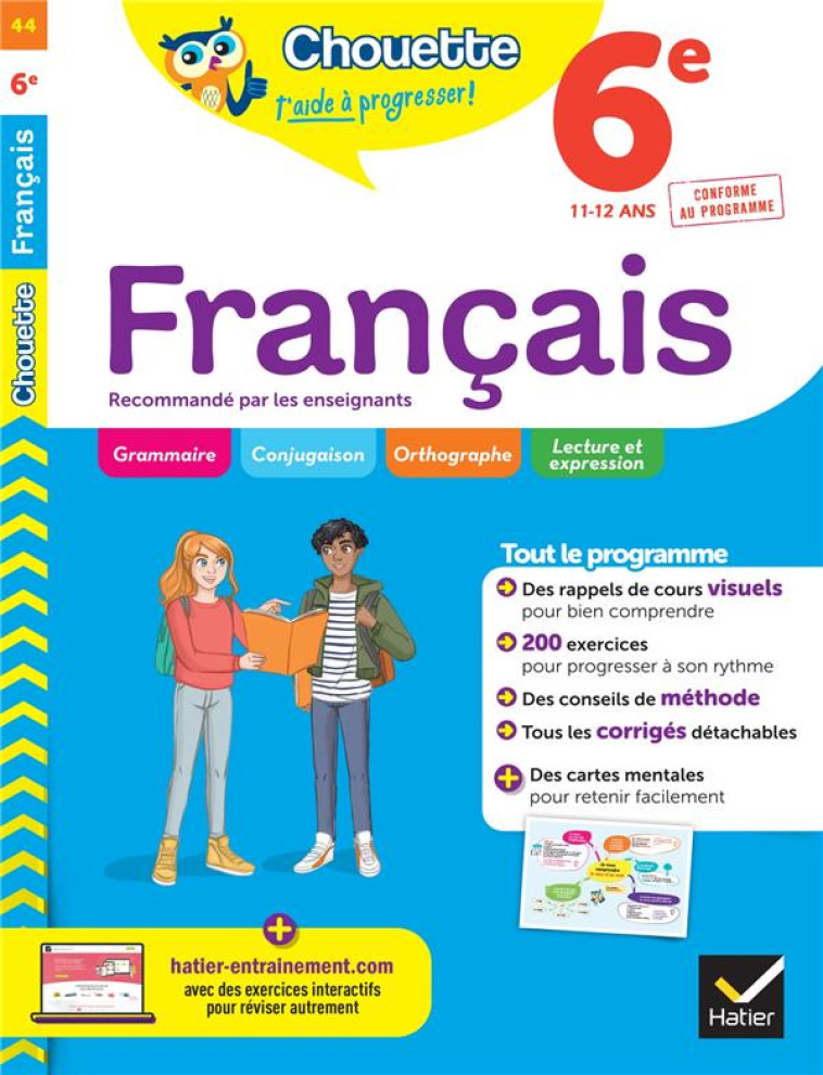 FRANCAIS 6E ED 2022 - COSSA/MARQUETTY - HATIER SCOLAIRE