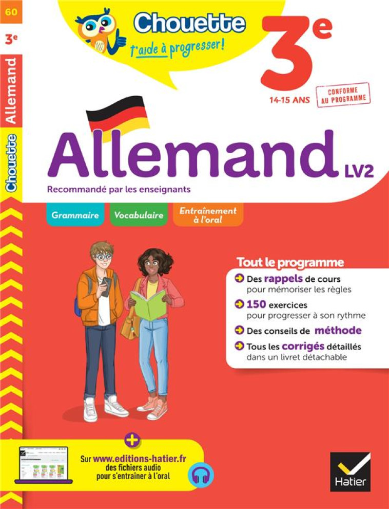 ALLEMAND 3E - LV2 (A2, A2+) ED 2022 - BOULARAND CATHERINE - HATIER SCOLAIRE