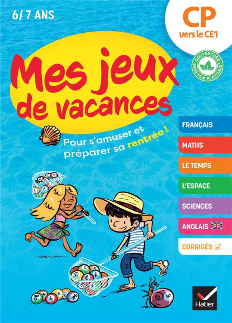 MES JEUX DE VACANCES 2022 DU CP VERS LE CE1 - GEORGES/LABORIE - HATIER SCOLAIRE