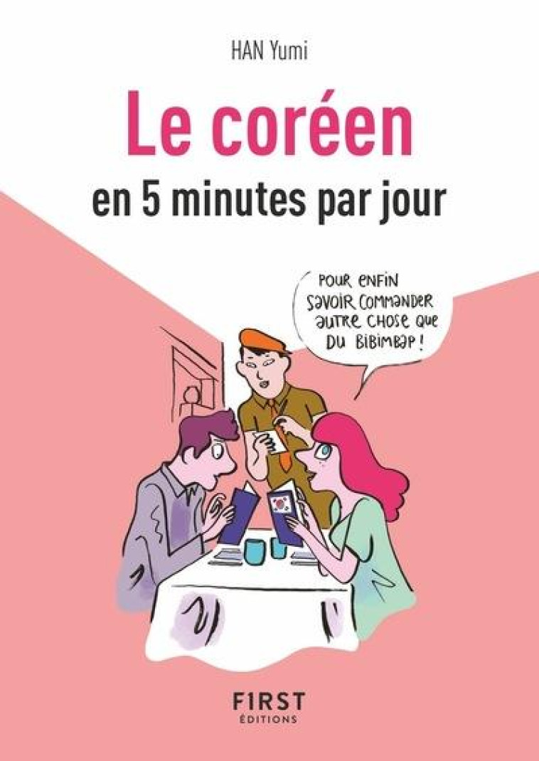 PETIT LIVRE DE - COREEN EN 5 MN PAR JOUR - HAN YUMI - FIRST