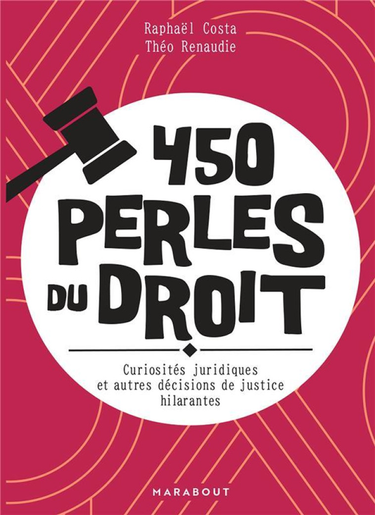 450 PERLES DU DROIT - COSTA/RENAUDIE - MARABOUT