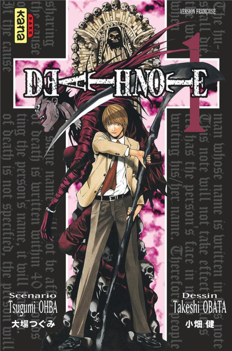 DEATH NOTE T01 - TSUGUMI OHBA - DARGAUD