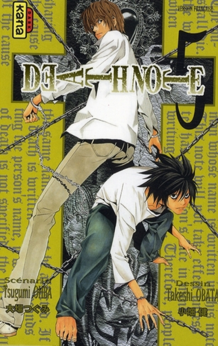 DEATH NOTE T5 - TSUGUMI OHBA - DARGAUD