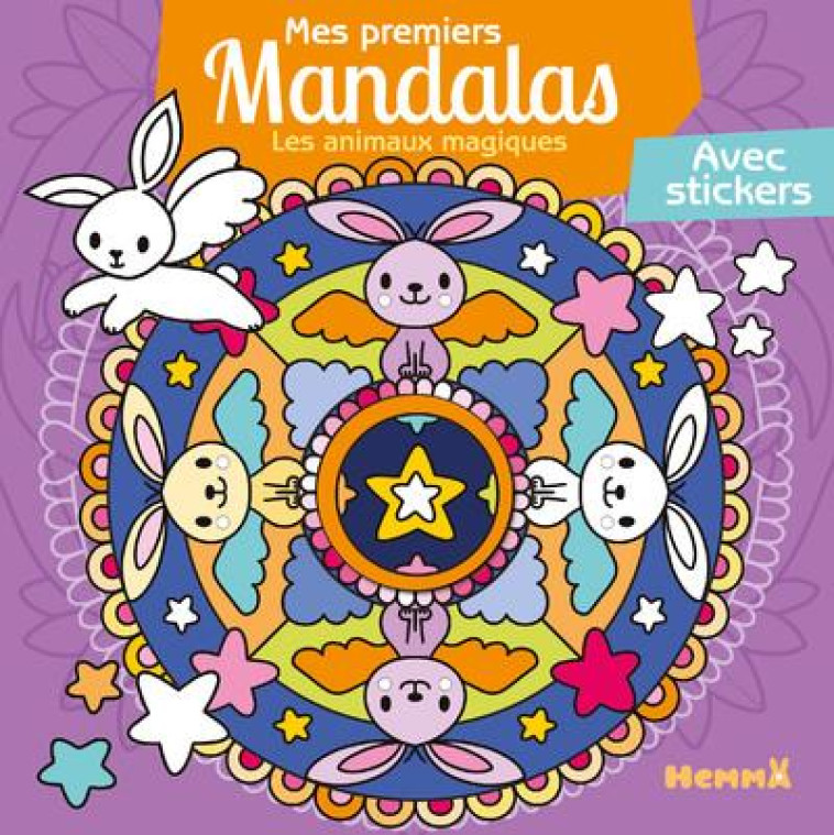 MES PREMIERS MANDALAS - LES ANIMAUX MAGIQUES - LIM CHRYSTELE - HEMMA