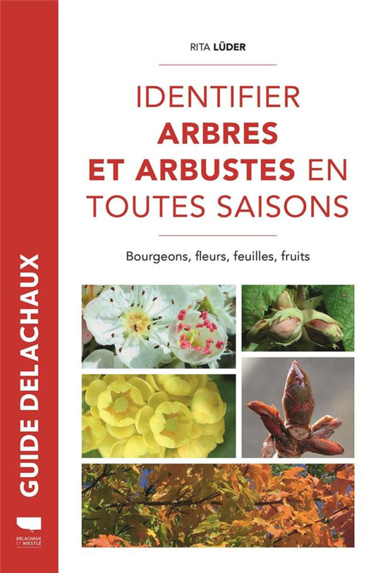 IDENTIFIER ARBRES ET ARBUSTES EN TOUTES SAI SONS - BOURGEONS, FLEURS, FEUILLES, FRUITS - LUDER RITA - DELACHAUX