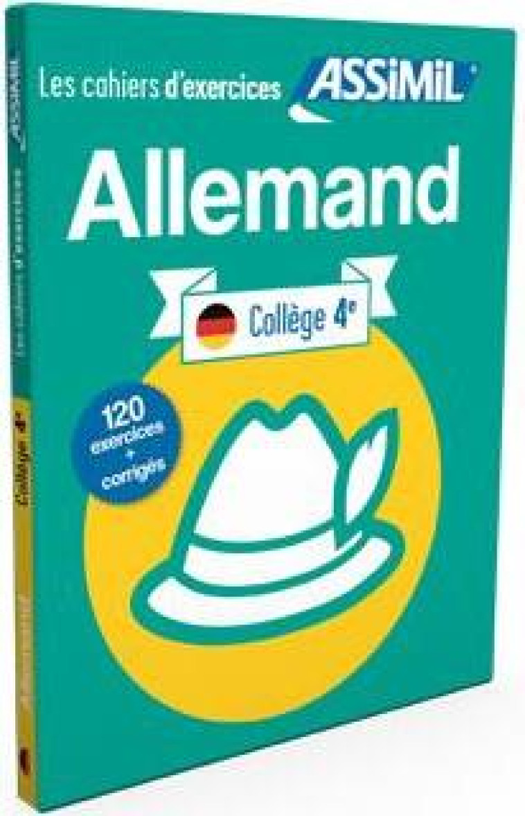 CAHIER EXERCICES ALLEMAND 4E - SCHODEL AMIRKHOSROVI - ASSIMIL