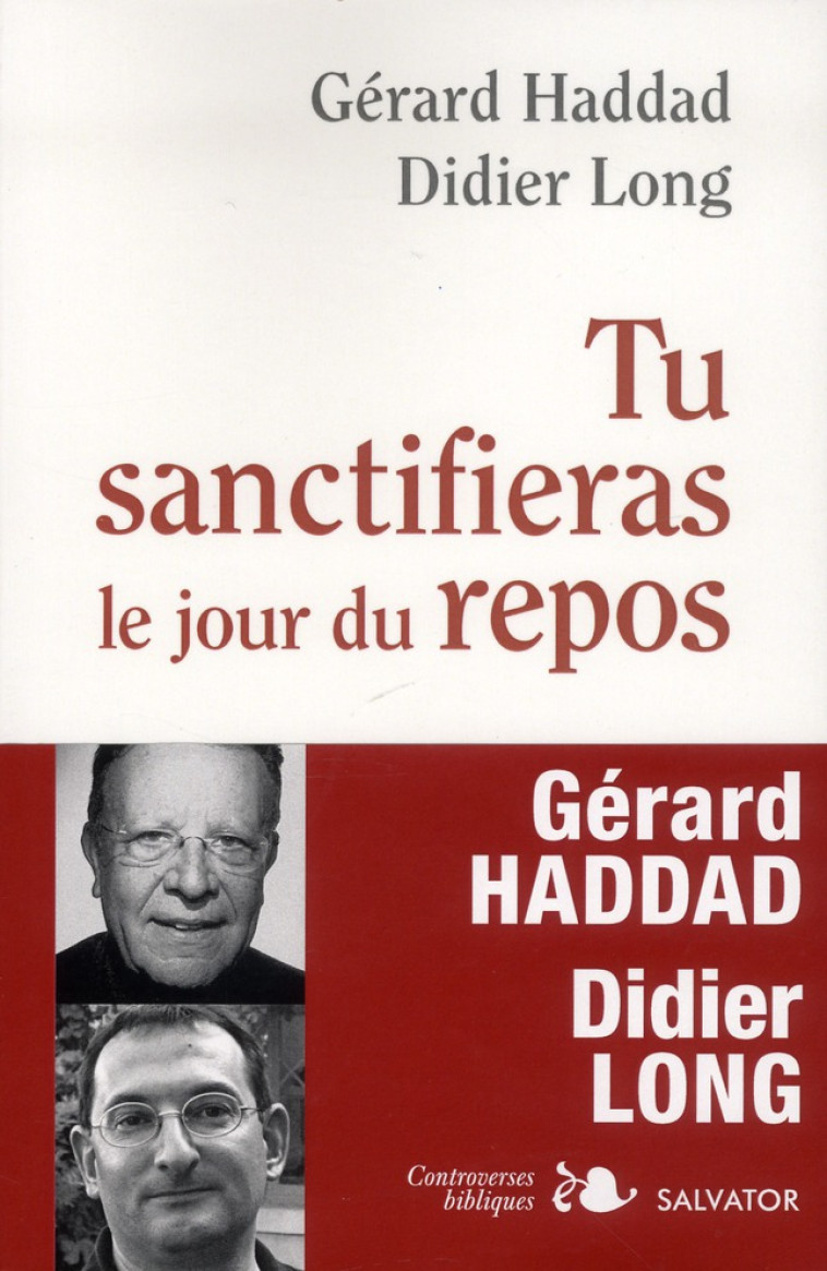 TU SANCTIFIERAS LE JOUR DU REPOS - DIDIER LONG/GERARD H - SALVATOR