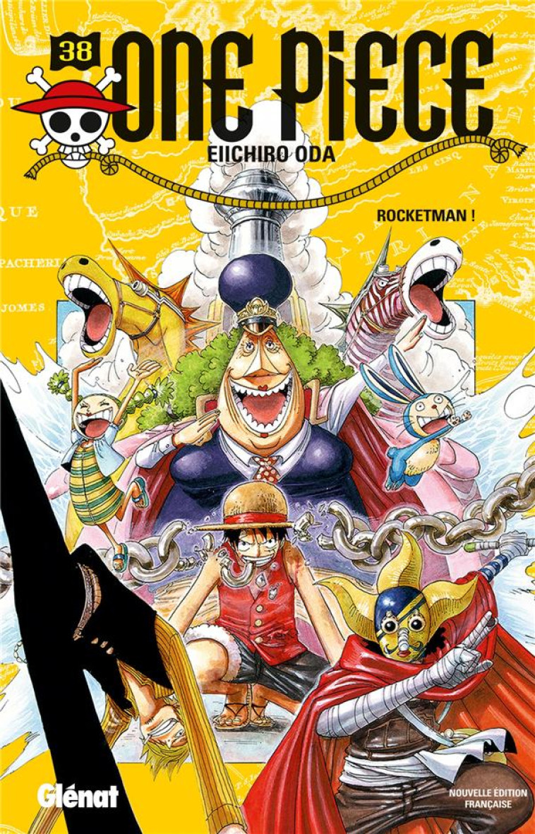 ONE PIECE T38 - ODA EIICHIRO - Glénat