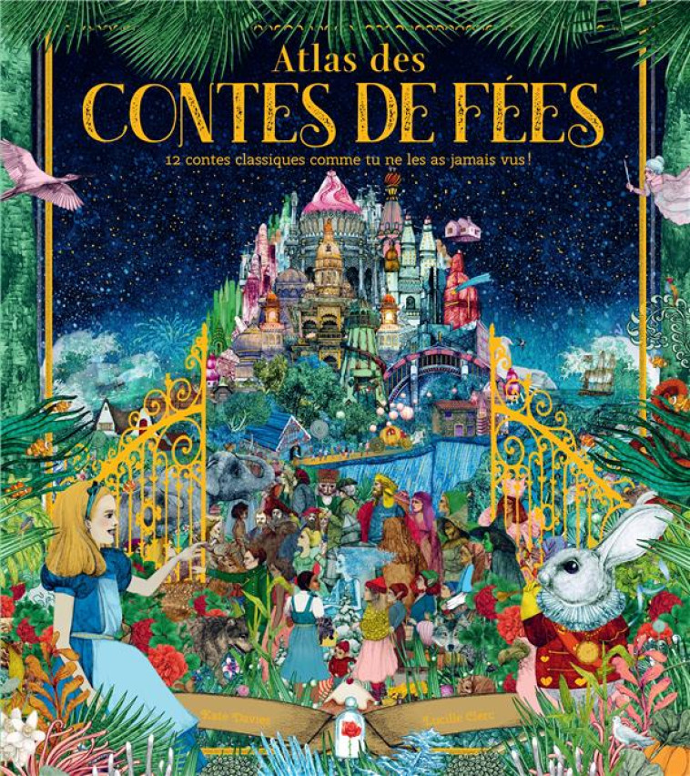 ATLAS DES CONTES DE FEES - DAVIES/CLERC - MARTINIERE BL