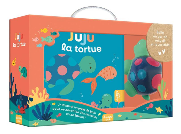 COFFRET DE BAIN - JUJU LA TORTUE - XXX - PHILIPPE AUZOU