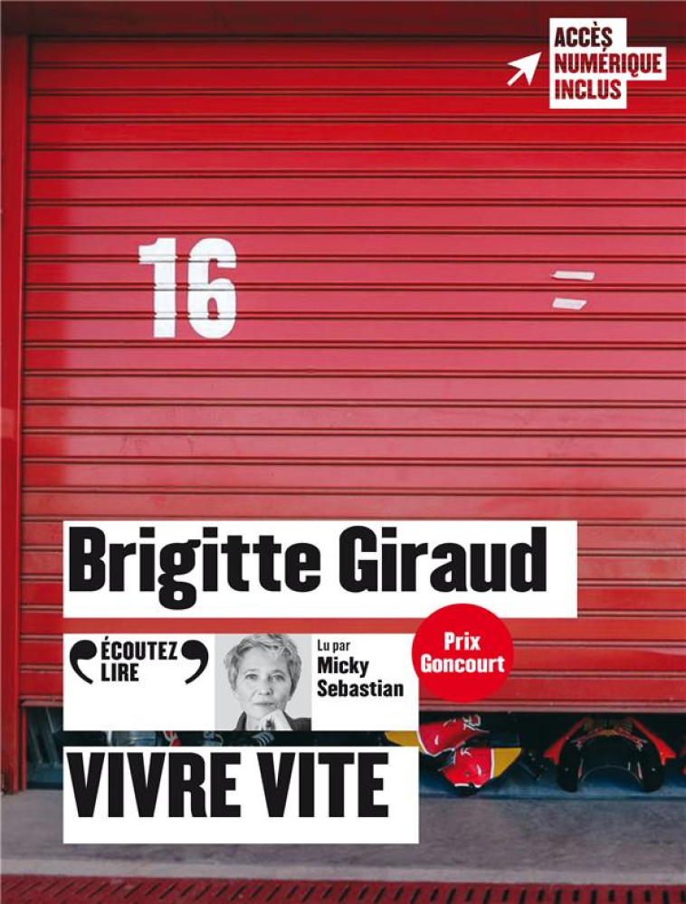 VIVRE VITE - AUDIO - GIRAUD BRIGITTE - GALLIMARD