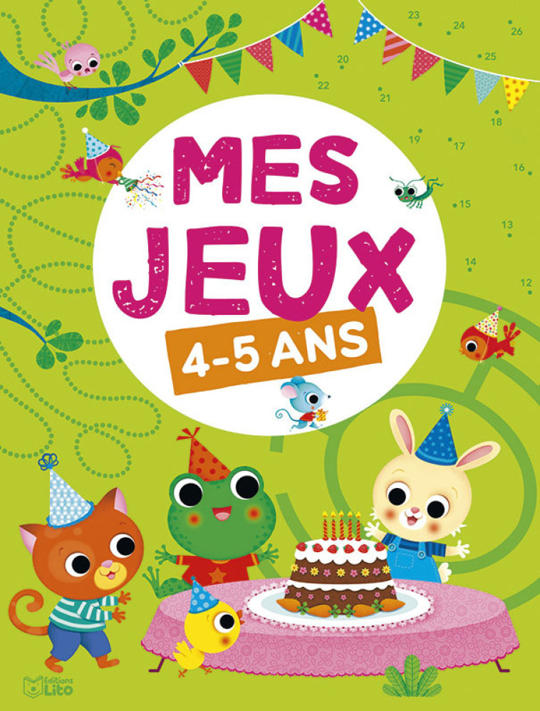 MES JEUX 4-5 ANS - IOSSA FREDERICA - LITO