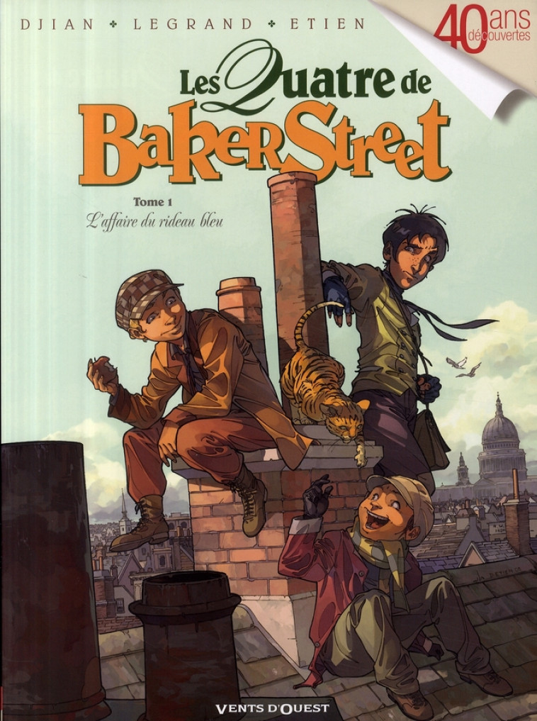 LES QUATRE DE BAKER STREET T01 - DJIAN/LEGRAND/ETIEN - VENTS D'OUEST