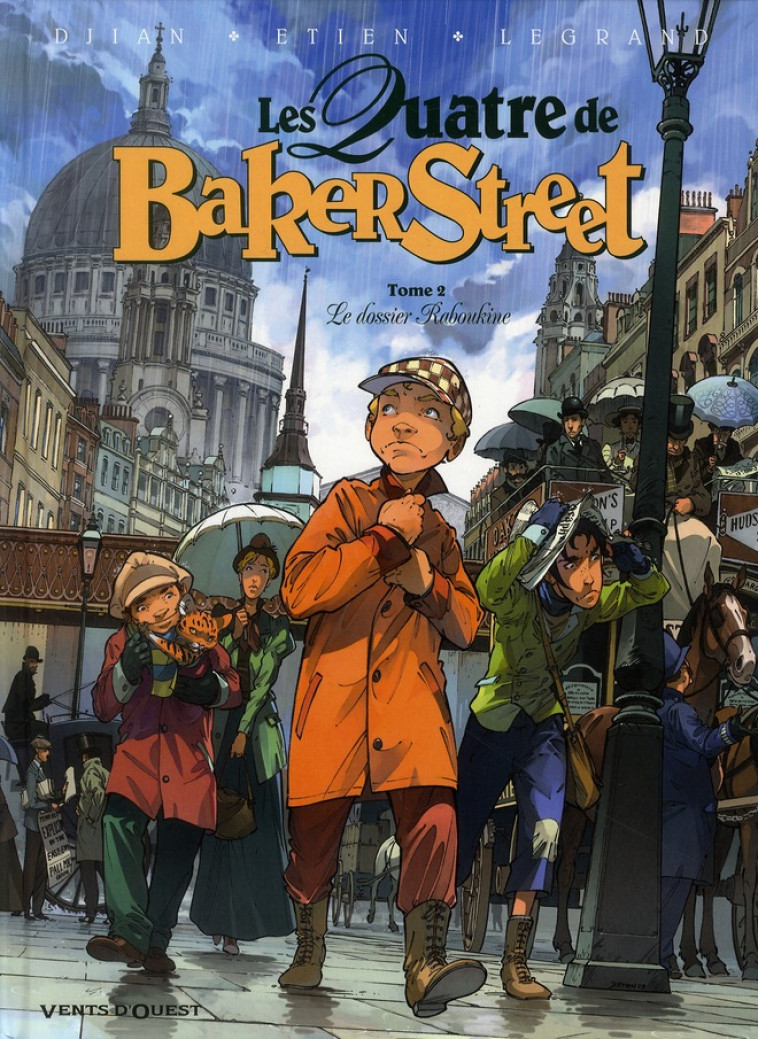 LES QUATRE DE BAKER STREET T02 - DJIAN/LEGRAND/ETIEN - VENTS D'OUEST