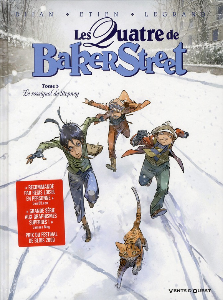 LES QUATRE DE BAKER STREET T03 - DJIAN/LEGRAND/ETIEN - VENTS D'OUEST