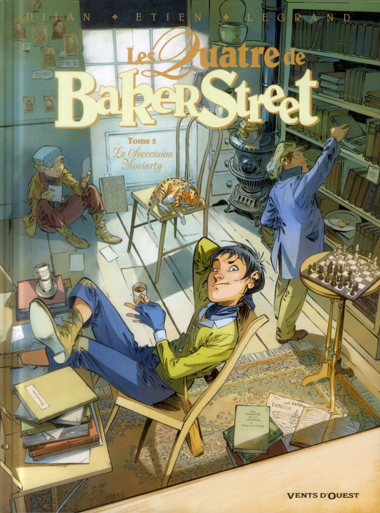 LES QUATRE DE BAKER STREET T05 - DJIAN/LEGRAND/ETIEN - Vents d'ouest