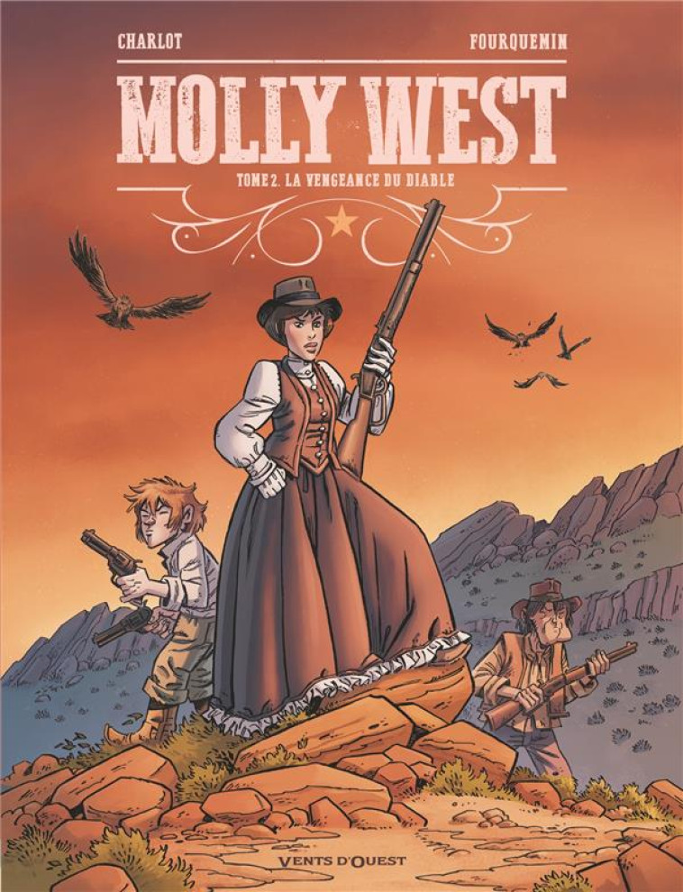 MOLLY WEST - T02 - CHARLOT/FOURQUEMIN - VENTS D'OUEST