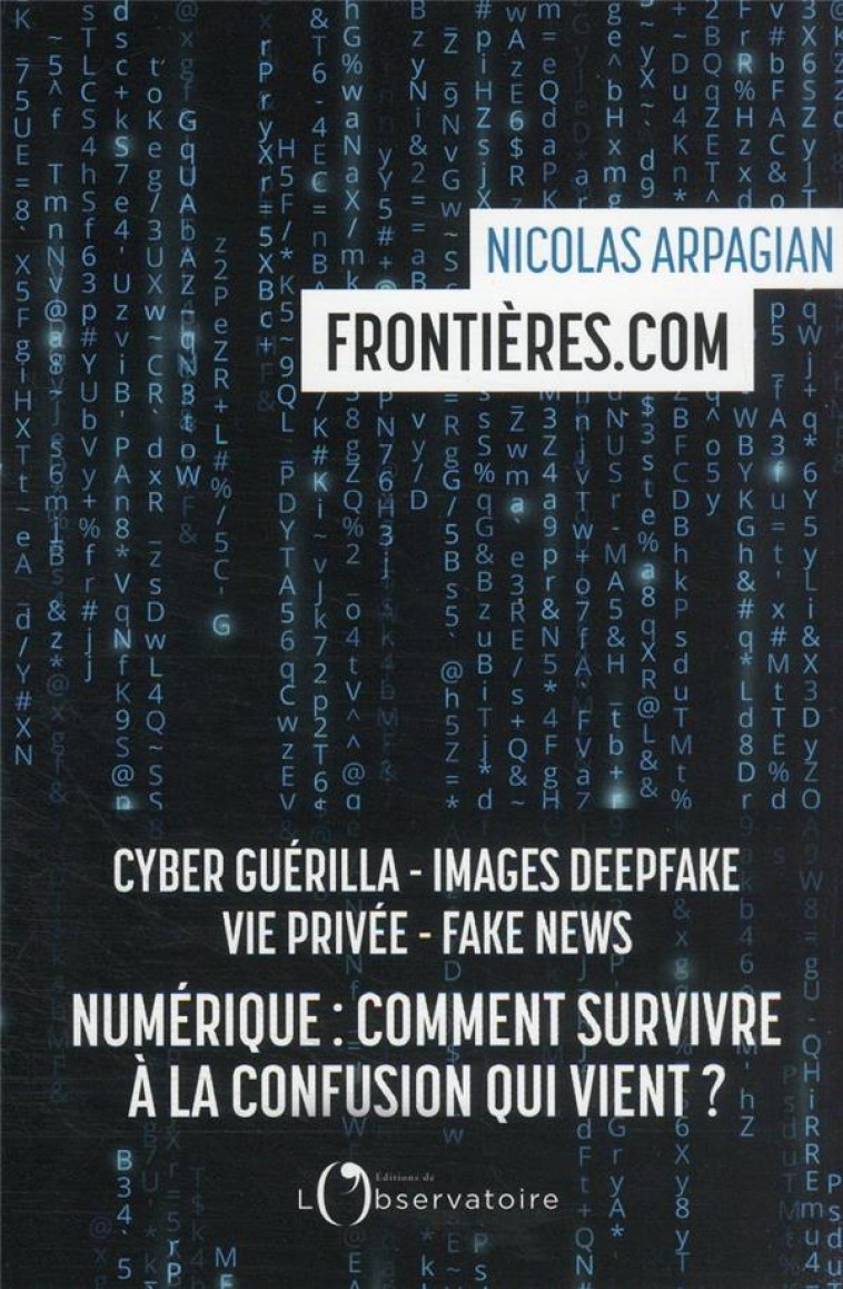 FRONTIERES.COM - ARPAGIAN NICOLAS - L'OBSERVATOIRE