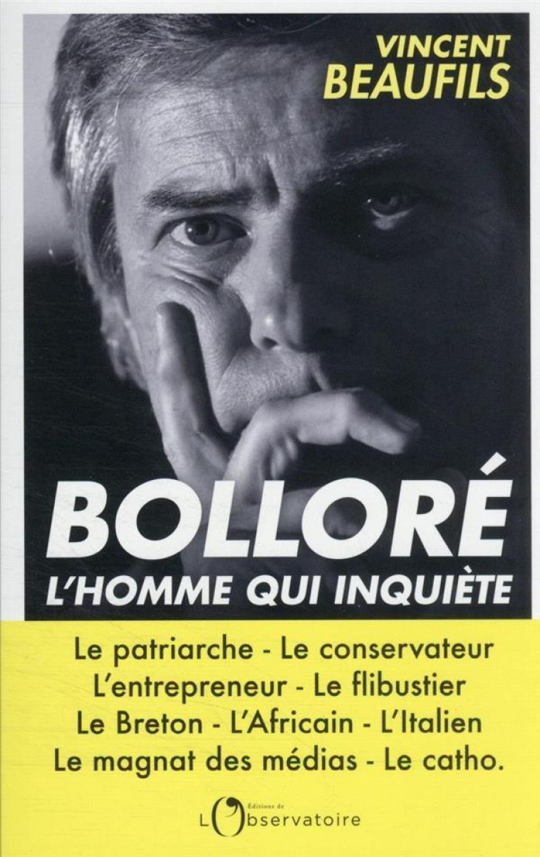 BOLLORE - BEAUFILS VINCENT - L'OBSERVATOIRE