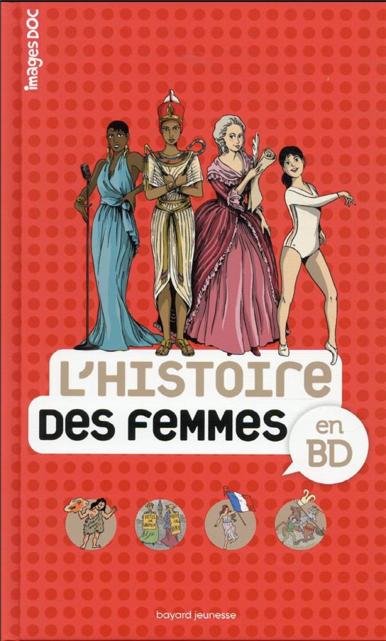 L'HISTOIRE DES FEMMES EN BD - VEILLON/BOUCHIE - BAYARD JEUNESSE