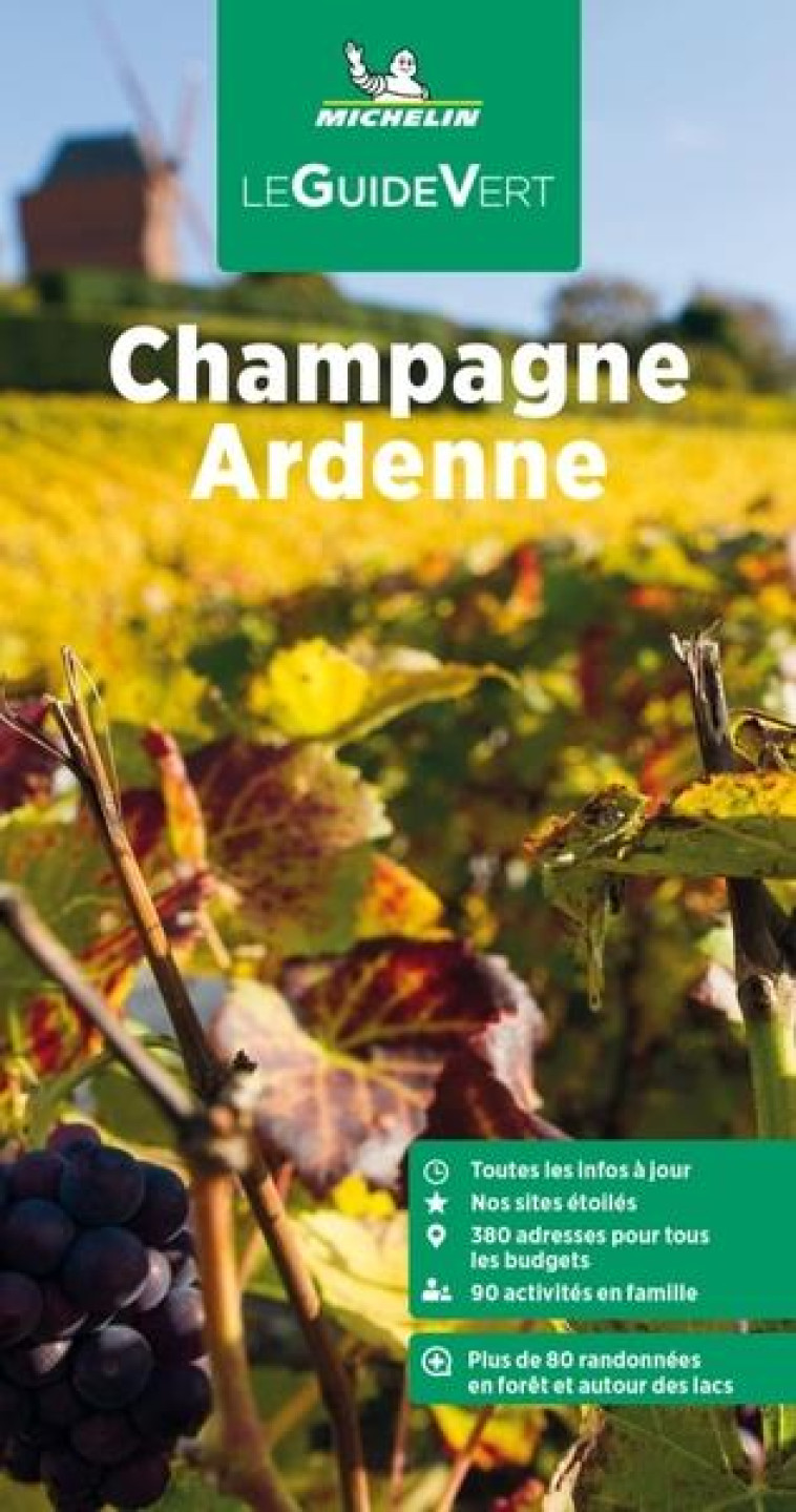 GUIDE VERT CHAMPAGNE, ARDENNE - XXX - MICHELIN