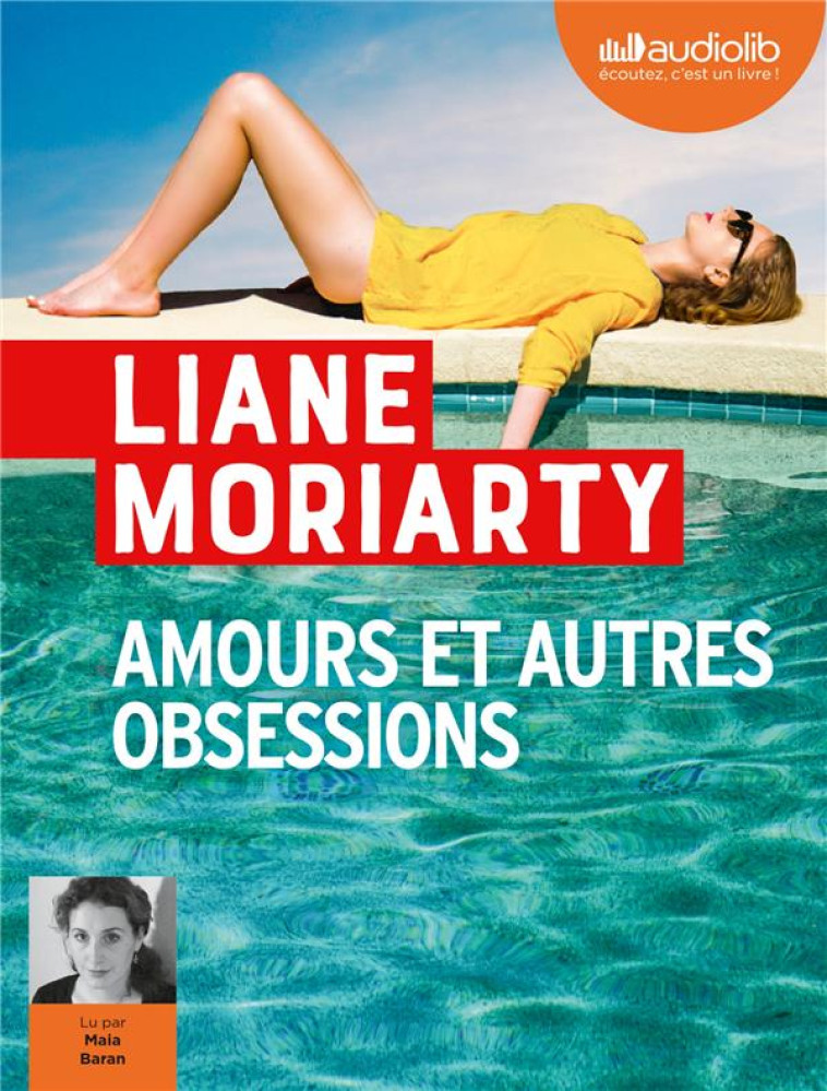 AMOURS ET AUTRES OBSESSIONS - LIVRE AUDIO 2 CD MP3 - MORIARTY LIANE - AUDIOLIB