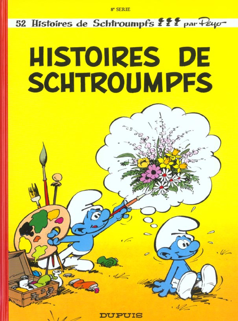 LES SCHTROUMPFS 08 HISTOIRES DE SCHTROUMPFS - PEYO - DUPUIS