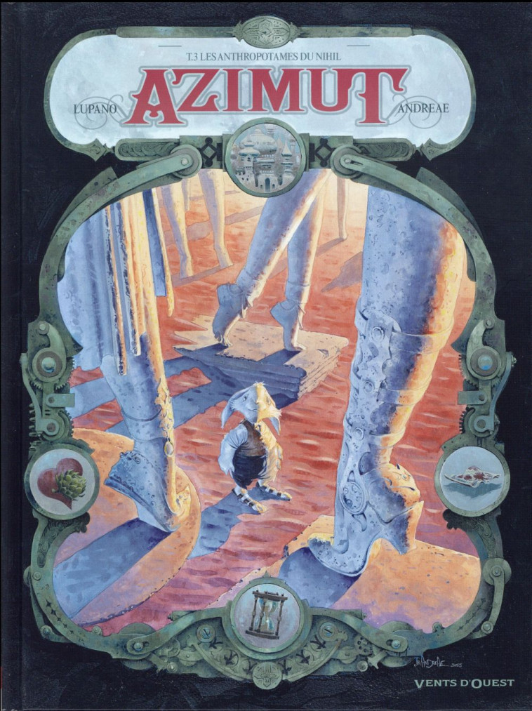 AZIMUT - TOME 03 - LUPANO/ANDREAE - Vents d'ouest