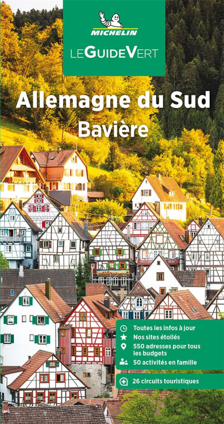 GUIDE VERT ALLEMAGNE DU SUD-BAVIERE - XXX - MICHELIN