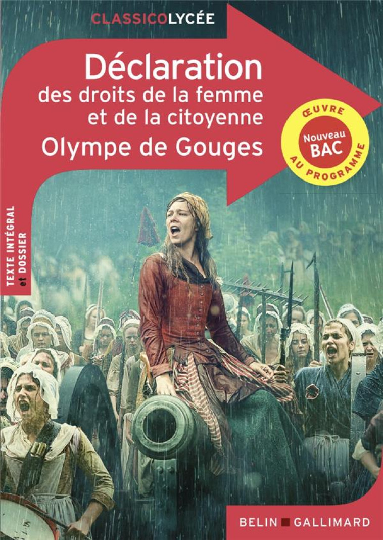 DECLARATION DES DROITS DE LA FEMME ET DE LA CITOYENNE BAC 2022 - GOUGES OLYMPE DE - NC