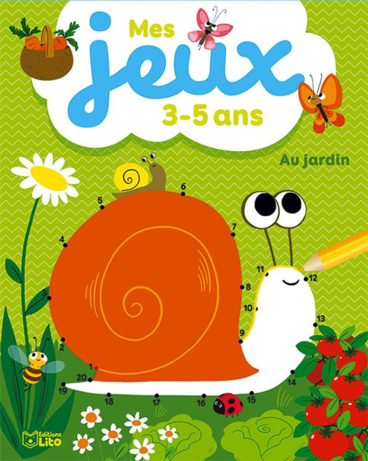 MES JEUX 3-5 ANS AU JARDIN - XXX - LITO