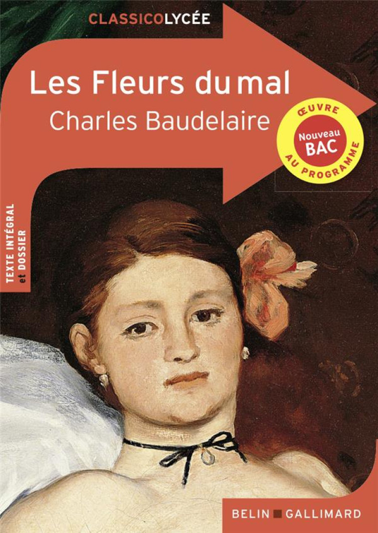 LES FLEURS DU MAL, DE CHARLES BAUDELAIRE - COLLECTIF - BELIN