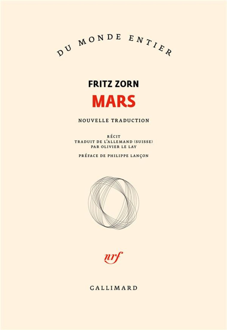 MARS - ZORN FRITZ - GALLIMARD