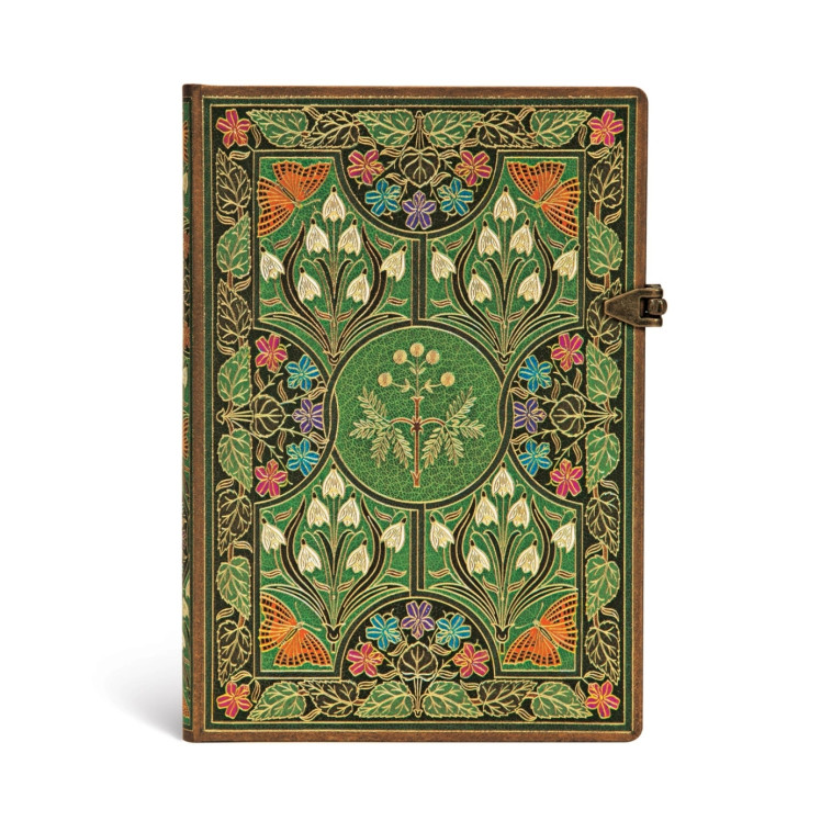 CARNET POESIE EN FLEURS MIDI LIGNE -  - PAPERBLANKS