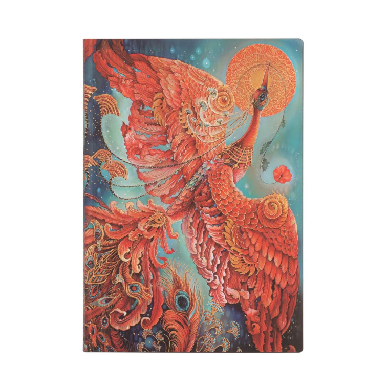 CARNET FLEXIS FIREBIRD MIDI LIGNE -  - PAPERBLANKS