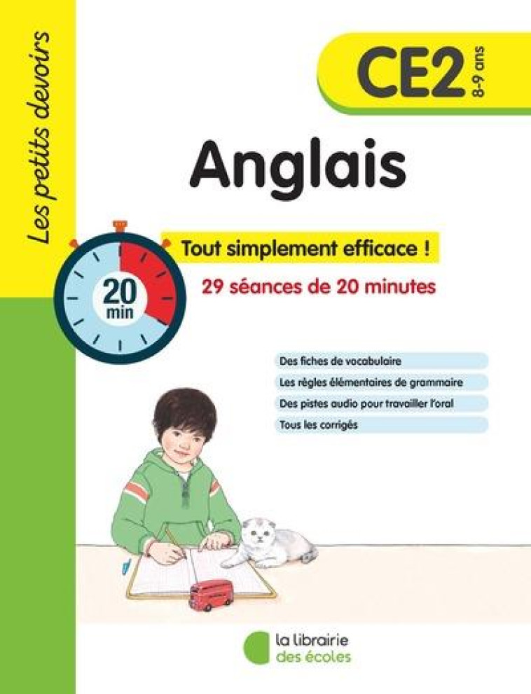 LES PETITS DEVOIRS - ANGLAIS CE2 - GRAVIER ALICE - ECOLES PARIS