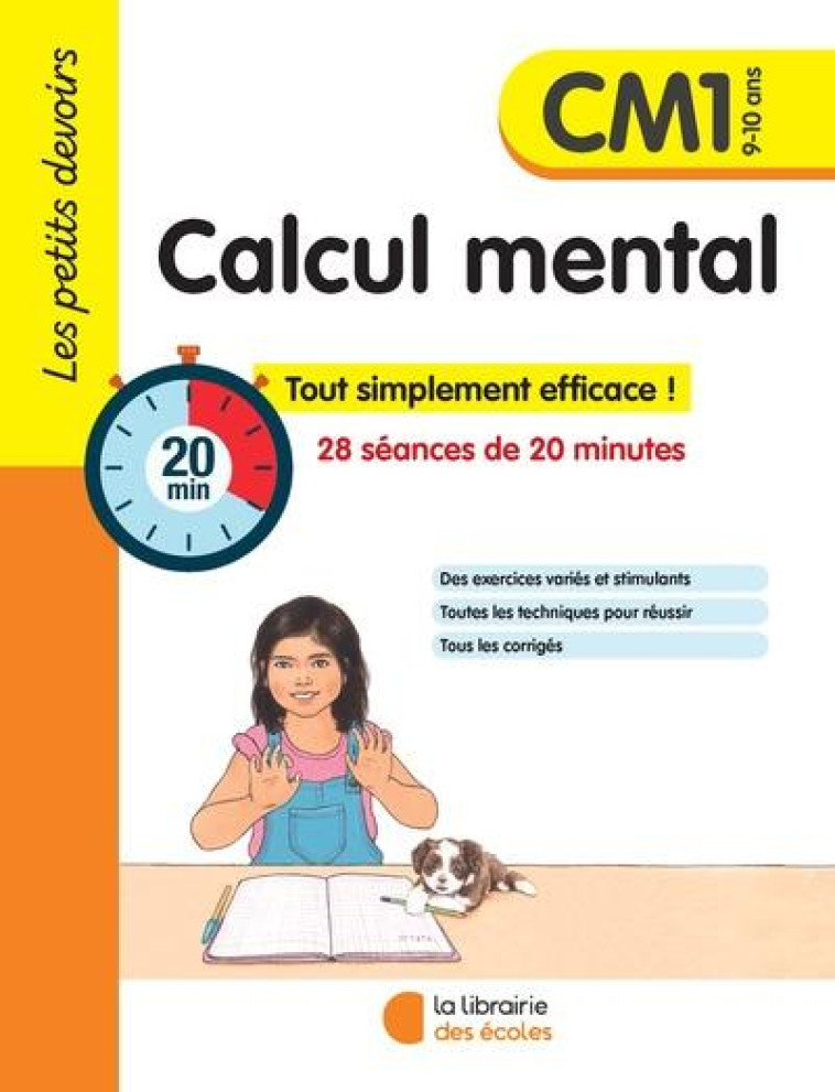 LES PETITS DEVOIRS - CALCUL MENTAL CM1 - GRAVIER ALICE - ECOLES PARIS