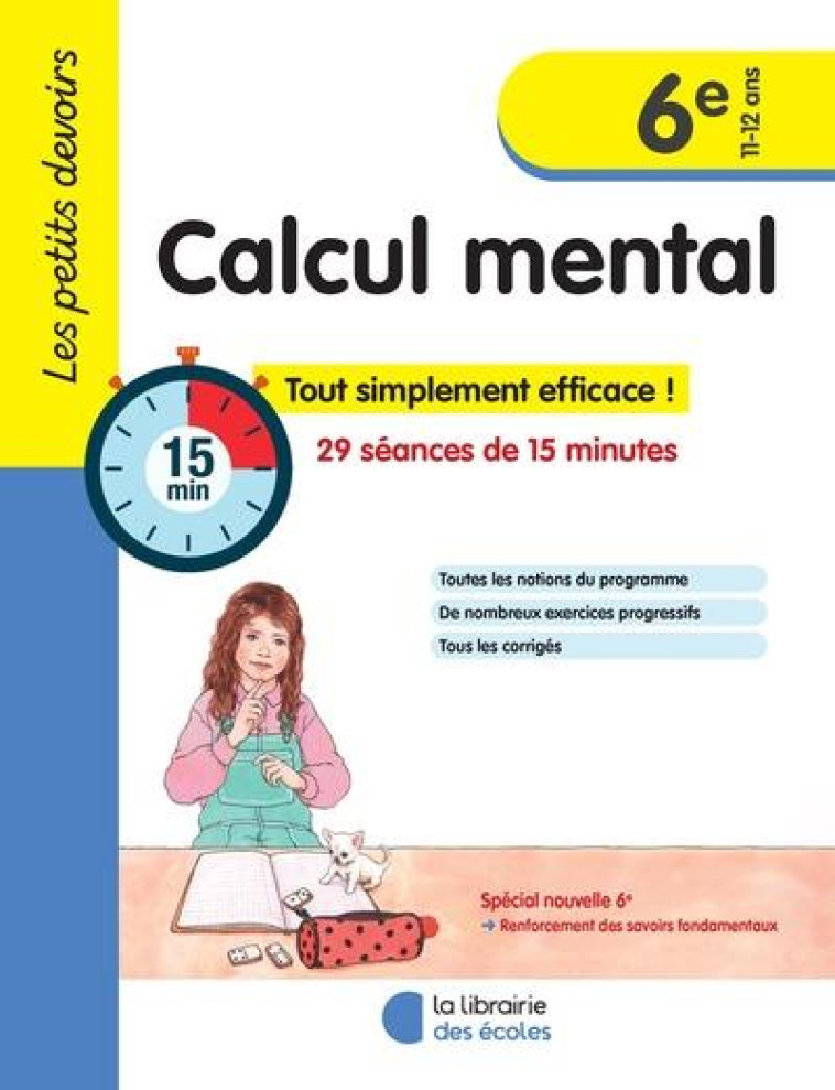 LES PETITS DEVOIRS - CALCUL MENTAL  6E - GRAVIER ALICE - ECOLES PARIS