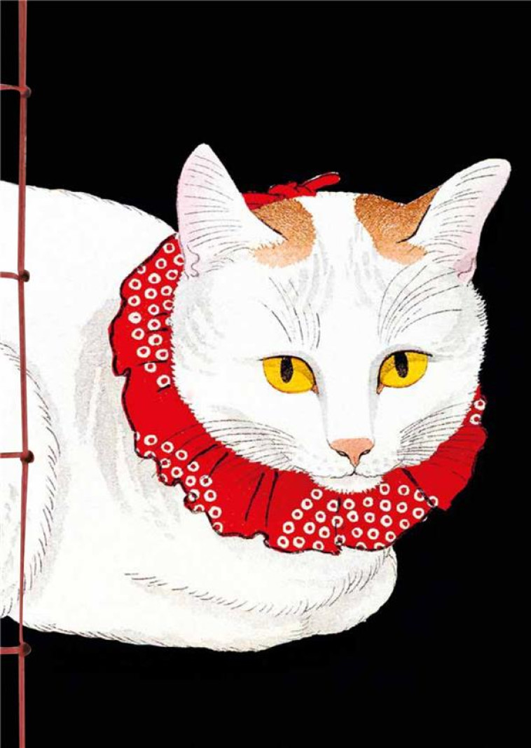 CARNET HAZAN LES CHATS DANS L'ESTAMPE JAPONAISE 16 X 23 CM (PAPETERIE) - XXX - NC