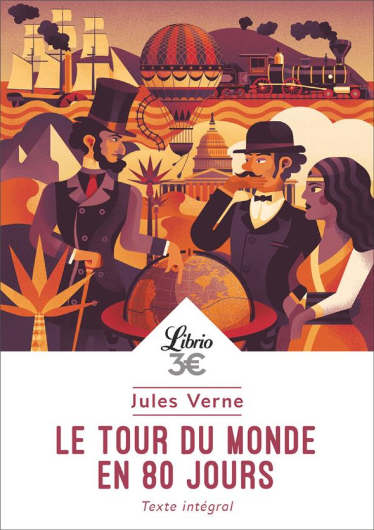 LE TOUR DU MONDE EN 80 JOURS - JULES VERNE - J'AI LU