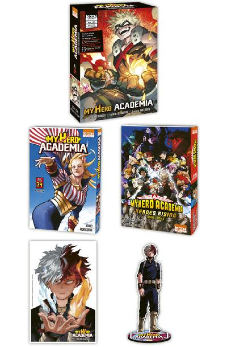 MY HERO ACADEMIA T34 - EDITION COLLECTOR - HORIKOSHI KOHEI - KI-OON