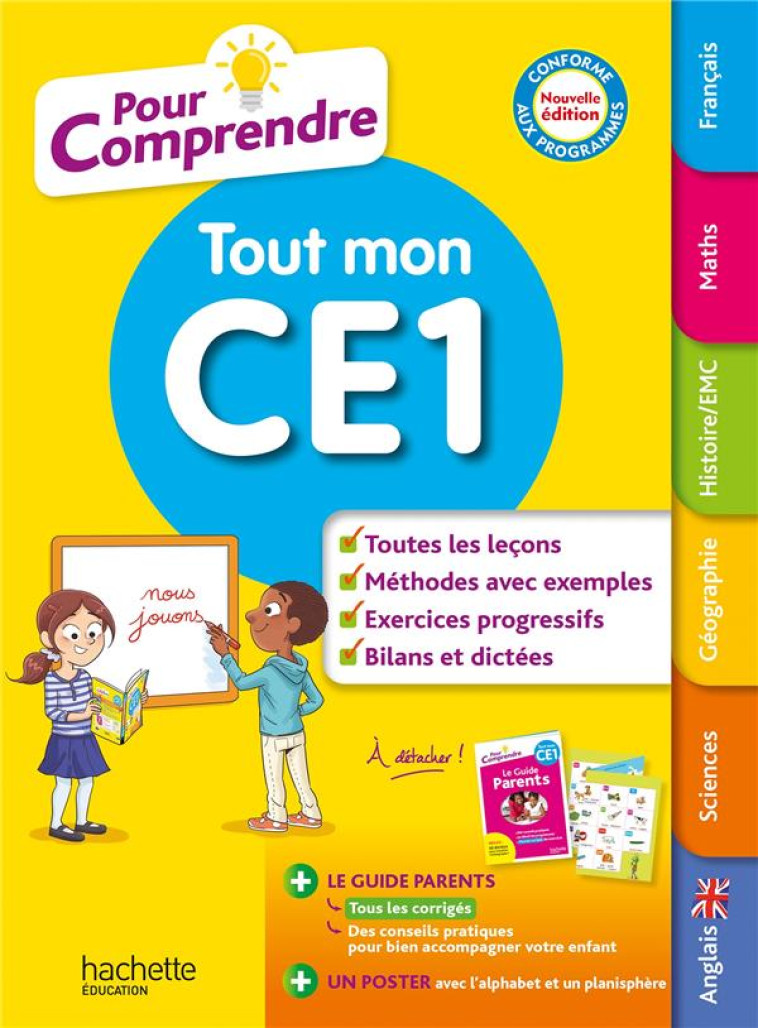 POUR COMPRENDRE TOUT MON CE1 - BEAU/BODEAU/DIENY - HACHETTE