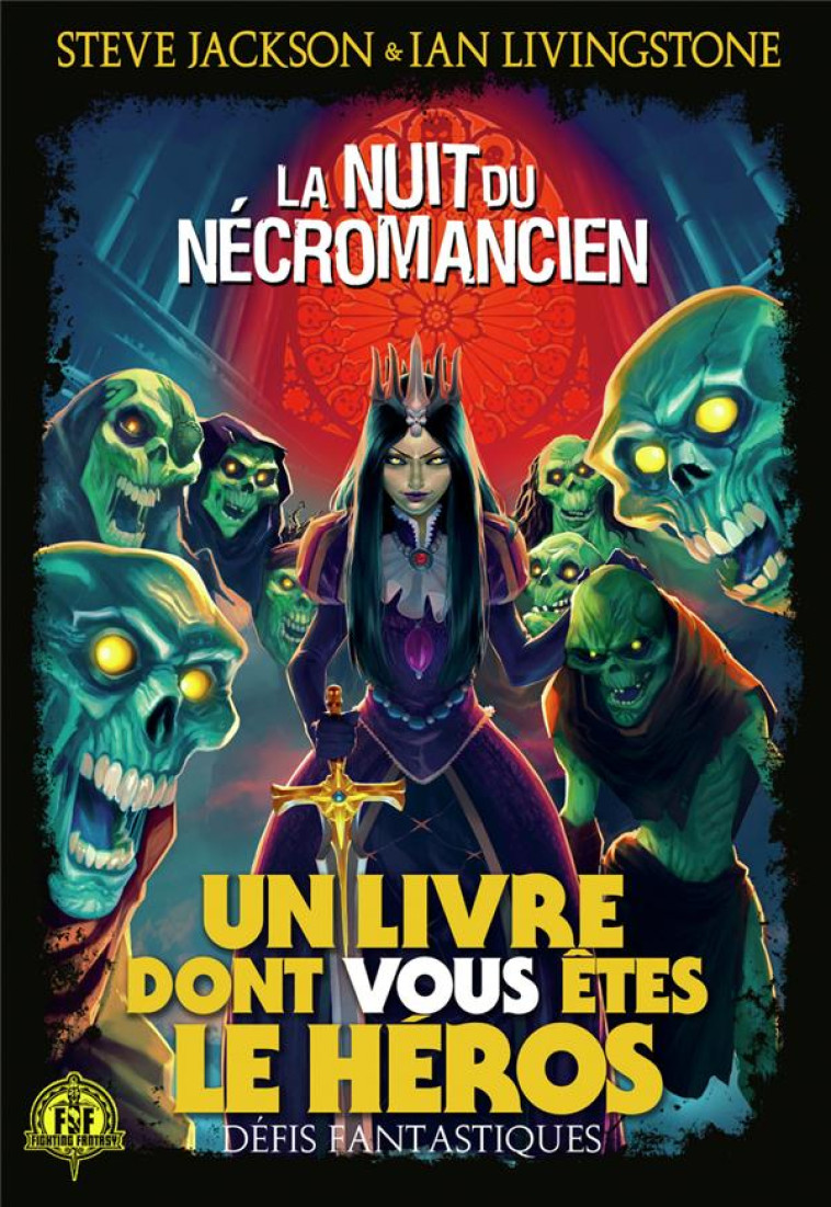 DEFIS FANTASTIQUES 20 - LA NUIT DU NECROMANCIEN - JACKSON/GREEN - GALLIMARD