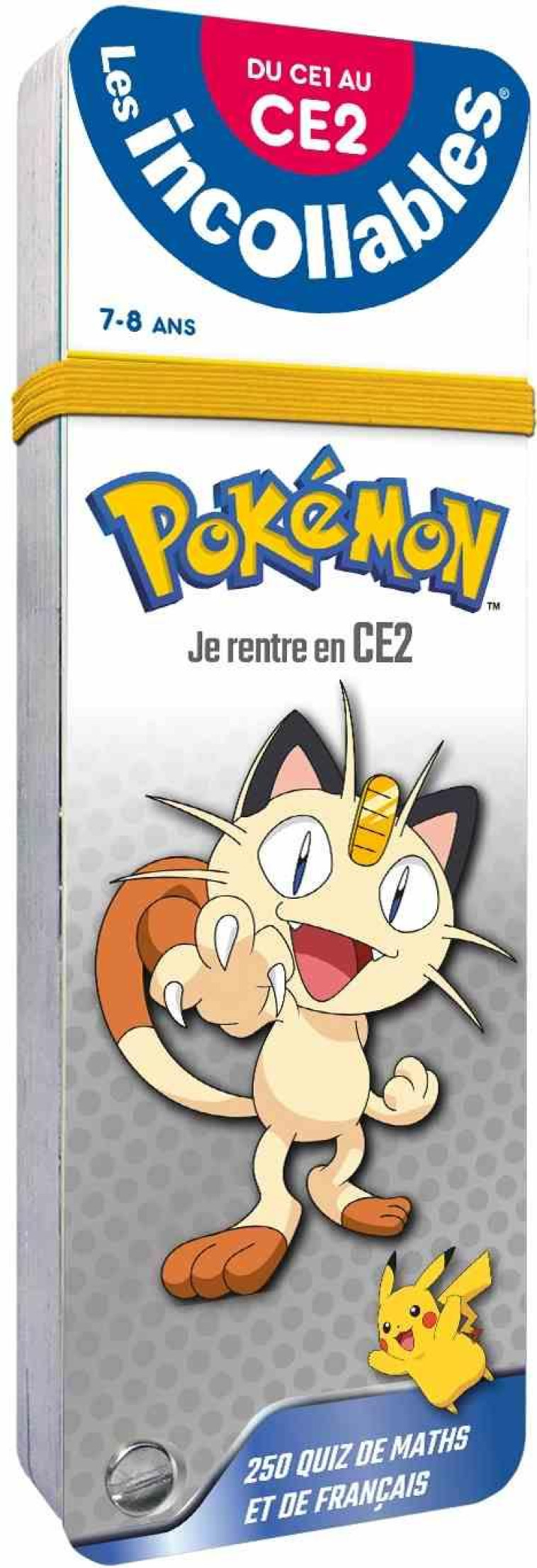 LES INCOLLABLES - POKEMON - JE RENTRE EN CE2 - XXX - PRISMA