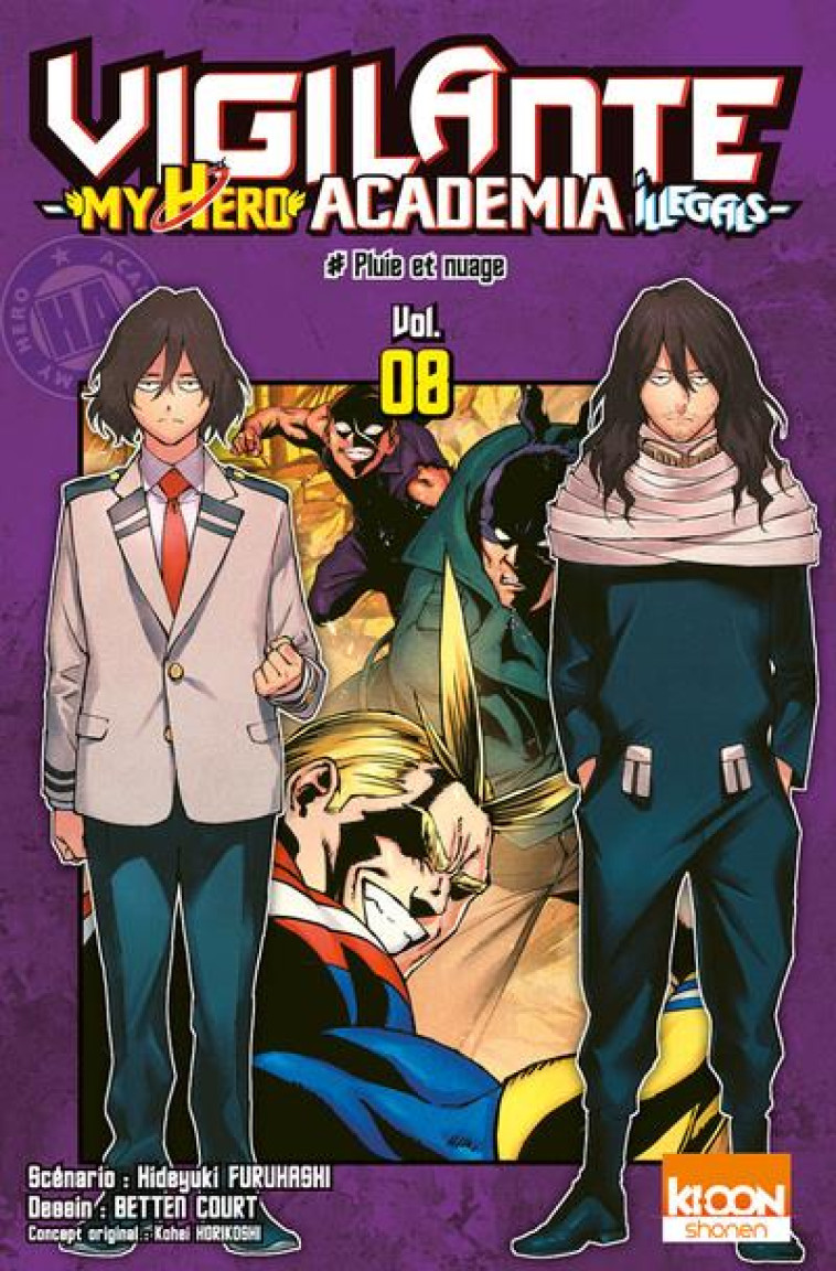 VIGILANTE - MY HERO ACADEMIA ILLEGALS T08 - HORIKOSHI/FURUHASHI - KI-OON