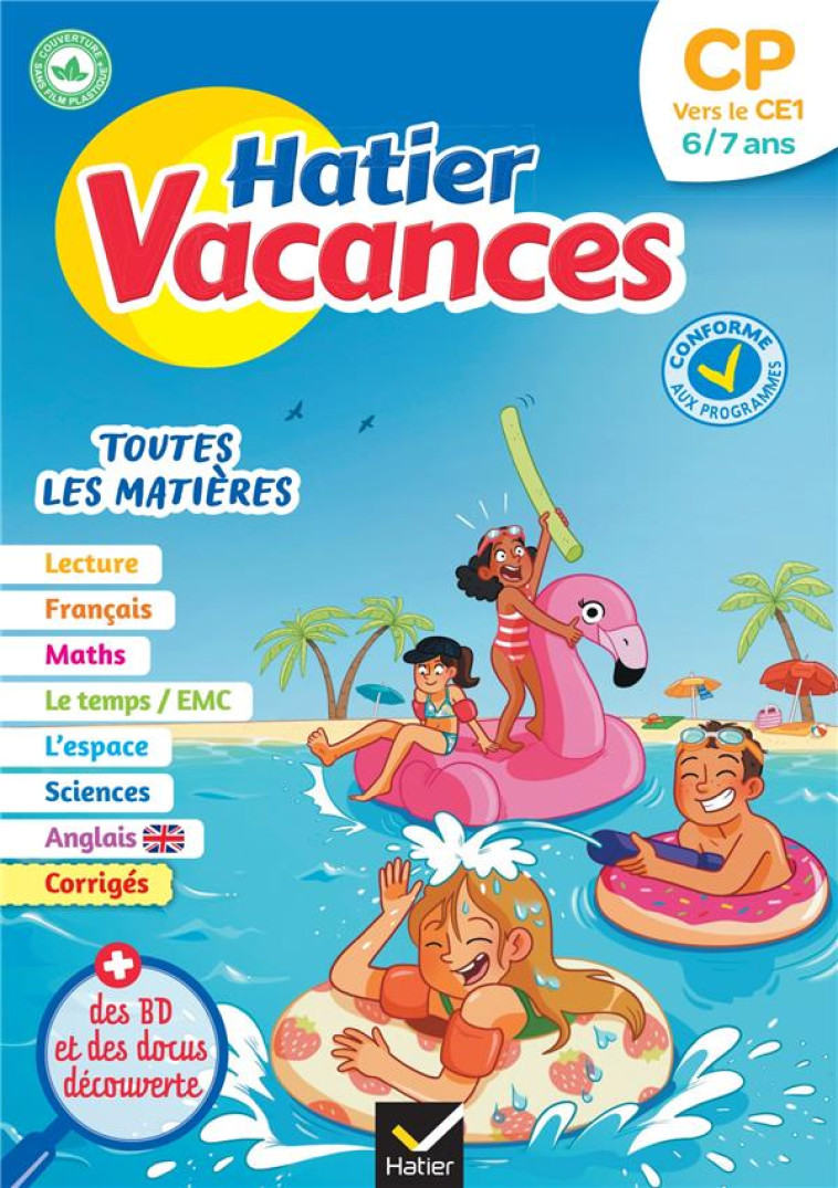 HATIER VACANCES DU CP VERS LE CE1 2023 - IDIARD/CHENOT - HATIER SCOLAIRE