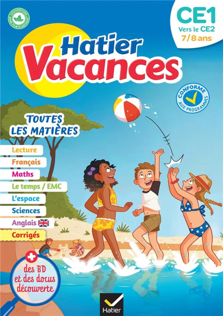 HATIER VACANCES DU CE1 VERS LE CE2 2023 - IDIARD/CATALA - HATIER SCOLAIRE