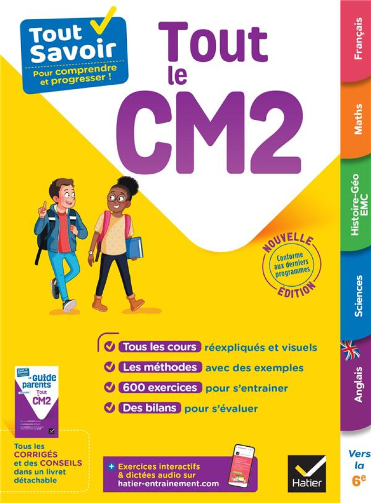 TOUT SAVOIR TOUTE LE CM2 2023 - ANTOINE/IDIARD/MUL - HATIER SCOLAIRE