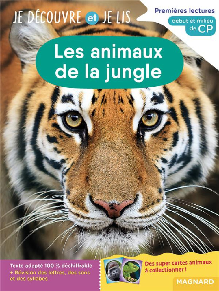 LES ANIMAUX DE LA JUNGLE -  CP - GOMBERT/RENAUD - MAGNARD